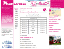 Tablet Screenshot of nordexpress.pl